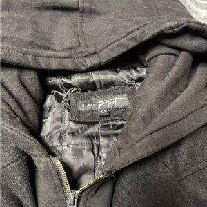 Black Riot Black Zip-Up Hoodie Jacket